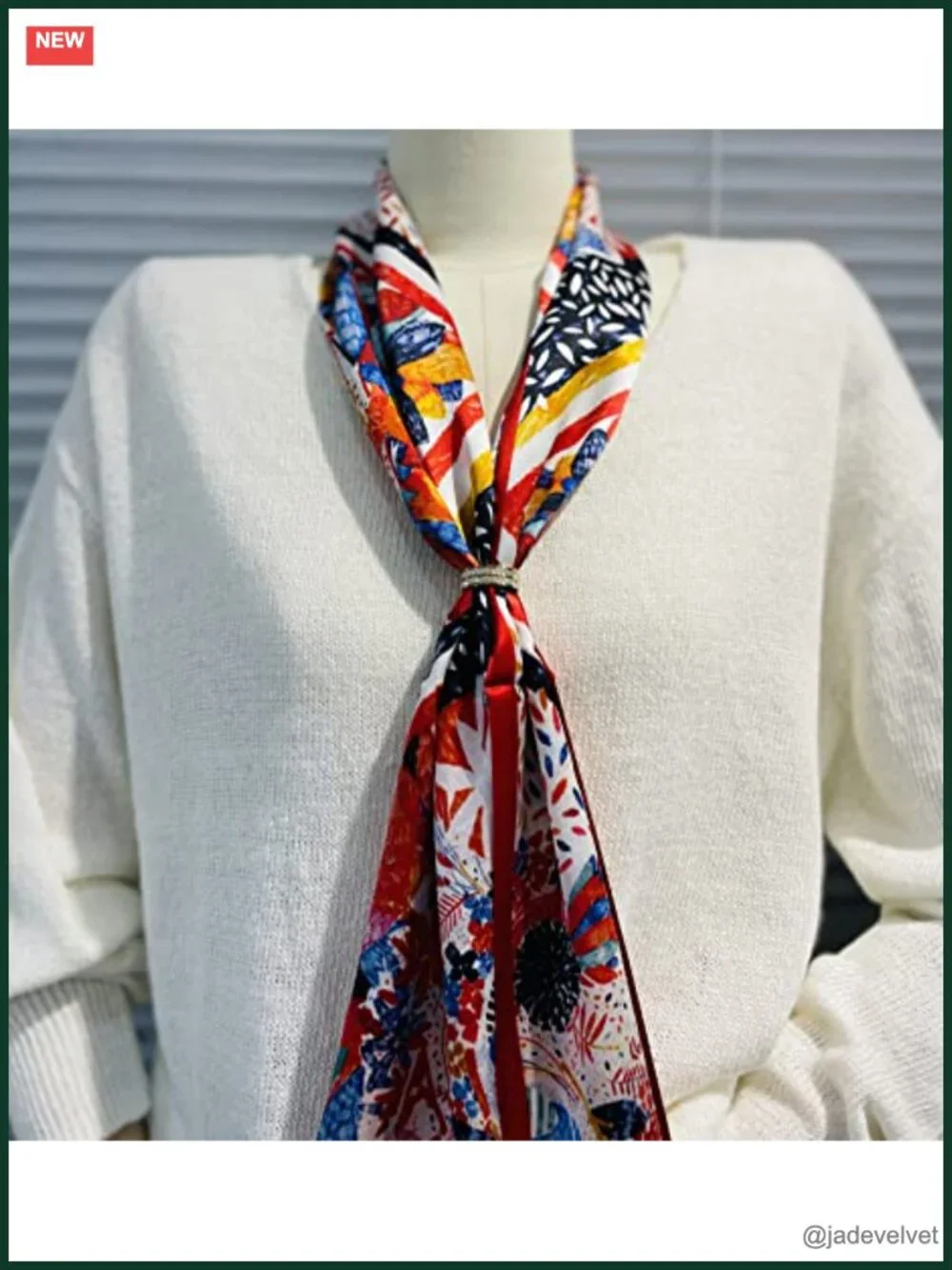 100% Pure Mulberry Silk Double Sided Rectangle Scarf Tie Head Neck Waist Wrap